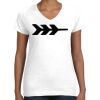 Women's Fine Jersey V-Neck Tee Women's Fine Jersey V-Neck Tee Thumbnail