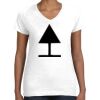 Women's Fine Jersey V-Neck Tee Women's Fine Jersey V-Neck Tee Thumbnail