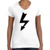 Women's Fine Jersey V-Neck Tee Women's Fine Jersey V-Neck Tee Thumbnail
