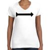 Women's Fine Jersey V-Neck Tee Women's Fine Jersey V-Neck Tee Thumbnail