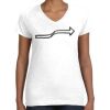 Women's Fine Jersey V-Neck Tee Women's Fine Jersey V-Neck Tee Thumbnail
