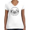 Women's Fine Jersey V-Neck Tee Women's Fine Jersey V-Neck Tee Thumbnail