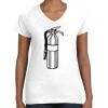 Women's Fine Jersey V-Neck Tee Women's Fine Jersey V-Neck Tee Thumbnail