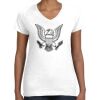 Women's Fine Jersey V-Neck Tee Women's Fine Jersey V-Neck Tee Thumbnail
