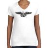 Women's Fine Jersey V-Neck Tee Women's Fine Jersey V-Neck Tee Thumbnail