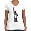 Women's Fine Jersey V-Neck Tee Women's Fine Jersey V-Neck Tee Thumbnail