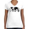 Women's Fine Jersey V-Neck Tee Women's Fine Jersey V-Neck Tee Thumbnail