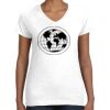 Women's Fine Jersey V-Neck Tee Women's Fine Jersey V-Neck Tee Thumbnail