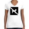 Women's Fine Jersey V-Neck Tee Women's Fine Jersey V-Neck Tee Thumbnail