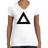 Women's Fine Jersey V-Neck Tee Women's Fine Jersey V-Neck Tee Thumbnail