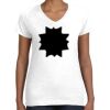 Women's Fine Jersey V-Neck Tee Women's Fine Jersey V-Neck Tee Thumbnail