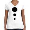 Women's Fine Jersey V-Neck Tee Women's Fine Jersey V-Neck Tee Thumbnail