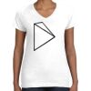 Women's Fine Jersey V-Neck Tee Women's Fine Jersey V-Neck Tee Thumbnail