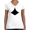 Women's Fine Jersey V-Neck Tee Women's Fine Jersey V-Neck Tee Thumbnail