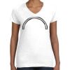 Women's Fine Jersey V-Neck Tee Women's Fine Jersey V-Neck Tee Thumbnail