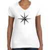Women's Fine Jersey V-Neck Tee Women's Fine Jersey V-Neck Tee Thumbnail