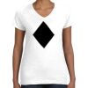 Women's Fine Jersey V-Neck Tee Women's Fine Jersey V-Neck Tee Thumbnail