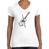Women's Fine Jersey V-Neck Tee Women's Fine Jersey V-Neck Tee Thumbnail