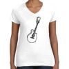 Women's Fine Jersey V-Neck Tee Women's Fine Jersey V-Neck Tee Thumbnail