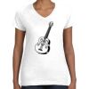 Women's Fine Jersey V-Neck Tee Women's Fine Jersey V-Neck Tee Thumbnail