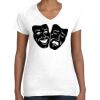 Women's Fine Jersey V-Neck Tee Women's Fine Jersey V-Neck Tee Thumbnail