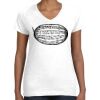 Women's Fine Jersey V-Neck Tee Women's Fine Jersey V-Neck Tee Thumbnail