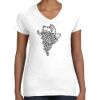 Women's Fine Jersey V-Neck Tee Women's Fine Jersey V-Neck Tee Thumbnail