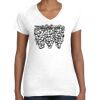 Women's Fine Jersey V-Neck Tee Women's Fine Jersey V-Neck Tee Thumbnail