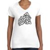 Women's Fine Jersey V-Neck Tee Women's Fine Jersey V-Neck Tee Thumbnail
