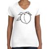 Women's Fine Jersey V-Neck Tee Women's Fine Jersey V-Neck Tee Thumbnail