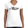 Women's Fine Jersey V-Neck Tee Women's Fine Jersey V-Neck Tee Thumbnail