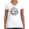 Women's Fine Jersey V-Neck Tee Women's Fine Jersey V-Neck Tee Thumbnail