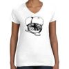 Women's Fine Jersey V-Neck Tee Women's Fine Jersey V-Neck Tee Thumbnail