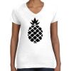 Women's Fine Jersey V-Neck Tee Women's Fine Jersey V-Neck Tee Thumbnail