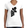 Women's Fine Jersey V-Neck Tee Women's Fine Jersey V-Neck Tee Thumbnail