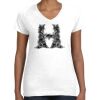 Women's Fine Jersey V-Neck Tee Women's Fine Jersey V-Neck Tee Thumbnail