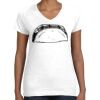 Women's Fine Jersey V-Neck Tee Women's Fine Jersey V-Neck Tee Thumbnail