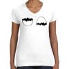 Women's Fine Jersey V-Neck Tee Women's Fine Jersey V-Neck Tee Thumbnail