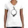 Women's Fine Jersey V-Neck Tee Women's Fine Jersey V-Neck Tee Thumbnail