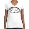 Women's Fine Jersey V-Neck Tee Women's Fine Jersey V-Neck Tee Thumbnail