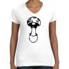 Women's Fine Jersey V-Neck Tee Women's Fine Jersey V-Neck Tee Thumbnail