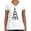 Women's Fine Jersey V-Neck Tee Women's Fine Jersey V-Neck Tee Thumbnail