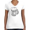 Women's Fine Jersey V-Neck Tee Women's Fine Jersey V-Neck Tee Thumbnail