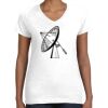 Women's Fine Jersey V-Neck Tee Women's Fine Jersey V-Neck Tee Thumbnail