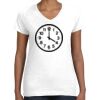 Women's Fine Jersey V-Neck Tee Women's Fine Jersey V-Neck Tee Thumbnail