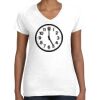 Women's Fine Jersey V-Neck Tee Women's Fine Jersey V-Neck Tee Thumbnail