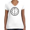 Women's Fine Jersey V-Neck Tee Women's Fine Jersey V-Neck Tee Thumbnail