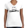Women's Fine Jersey V-Neck Tee Women's Fine Jersey V-Neck Tee Thumbnail