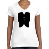 Women's Fine Jersey V-Neck Tee Women's Fine Jersey V-Neck Tee Thumbnail