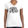 Women's Fine Jersey V-Neck Tee Women's Fine Jersey V-Neck Tee Thumbnail